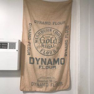 VINTAGE 1940-50S GENERAL MILLD FLOUR SACK